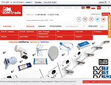 Tablet Screenshot of dmtrade.pl